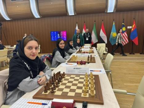 دومی و ششمی تیم های ملی امید مردان و زنان در مسابقات شطرنج شهر های آسیا